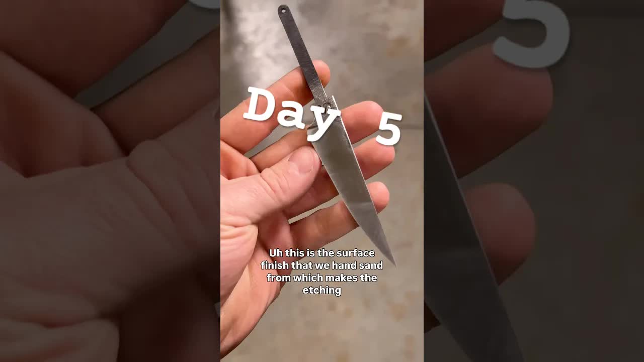 Day 5 on our way to 5000 knives