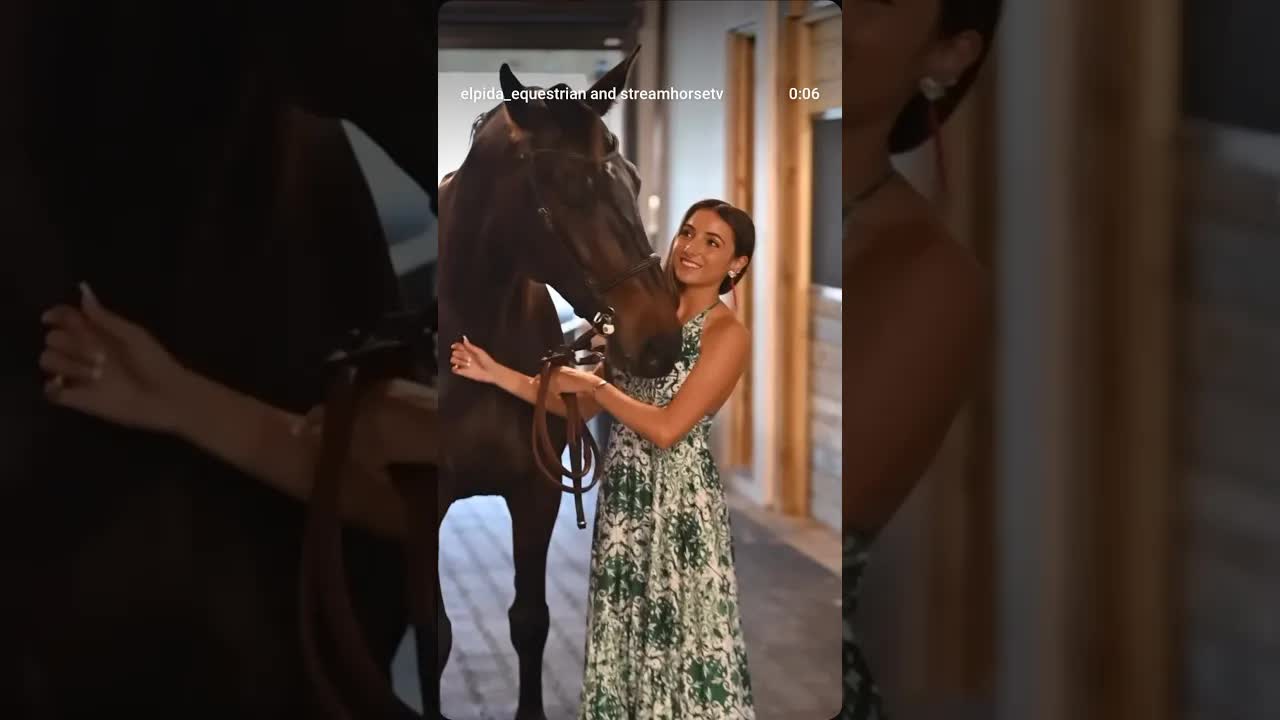 We’re not crying, you’re crying 😭 as Athena moves to her next mount, we say goodbye to Bella 🖤
