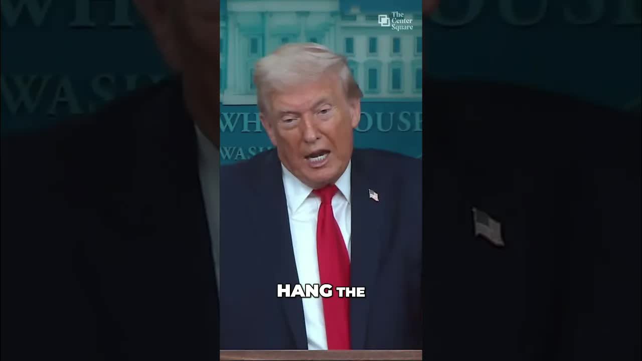 President Trump claims warning led Iran to stop executions