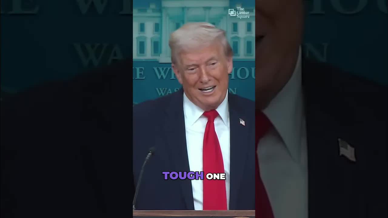 President Trump touts orders on free speech, gender