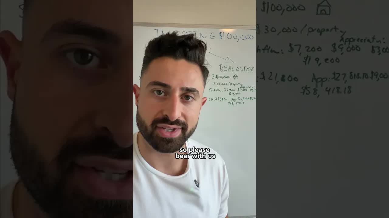 What Would Investing $100K in Real Estate vs Stocks Look Like