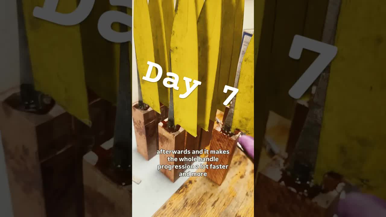 Day 7 on our way to 5000 knives