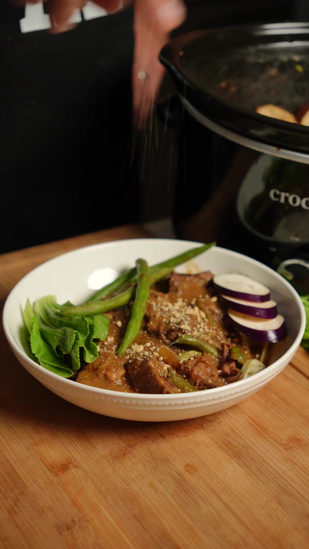 Crock pot African peanut butter stew recipe
