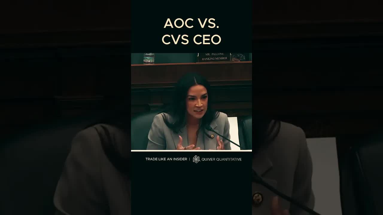 AOC vs. CVS CEO