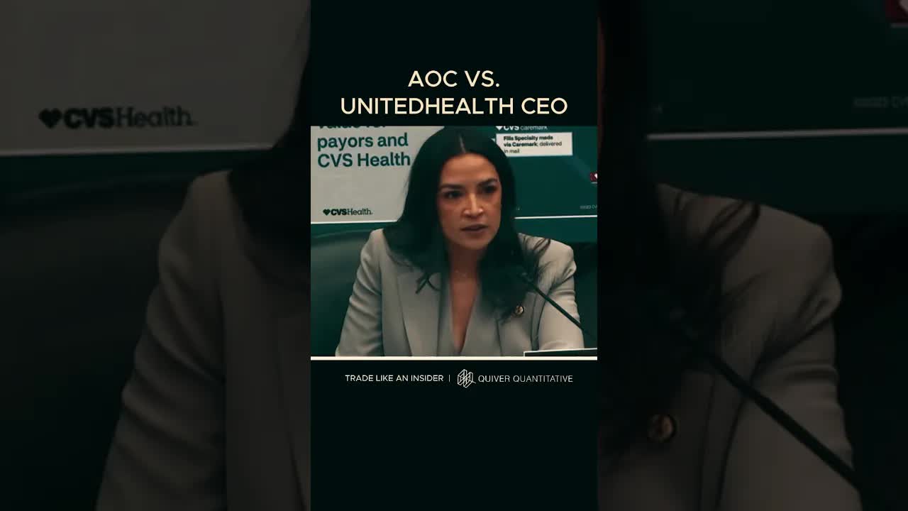 JUST IN: AOC just said that the government should consider breaking up the pharmaceutical industry