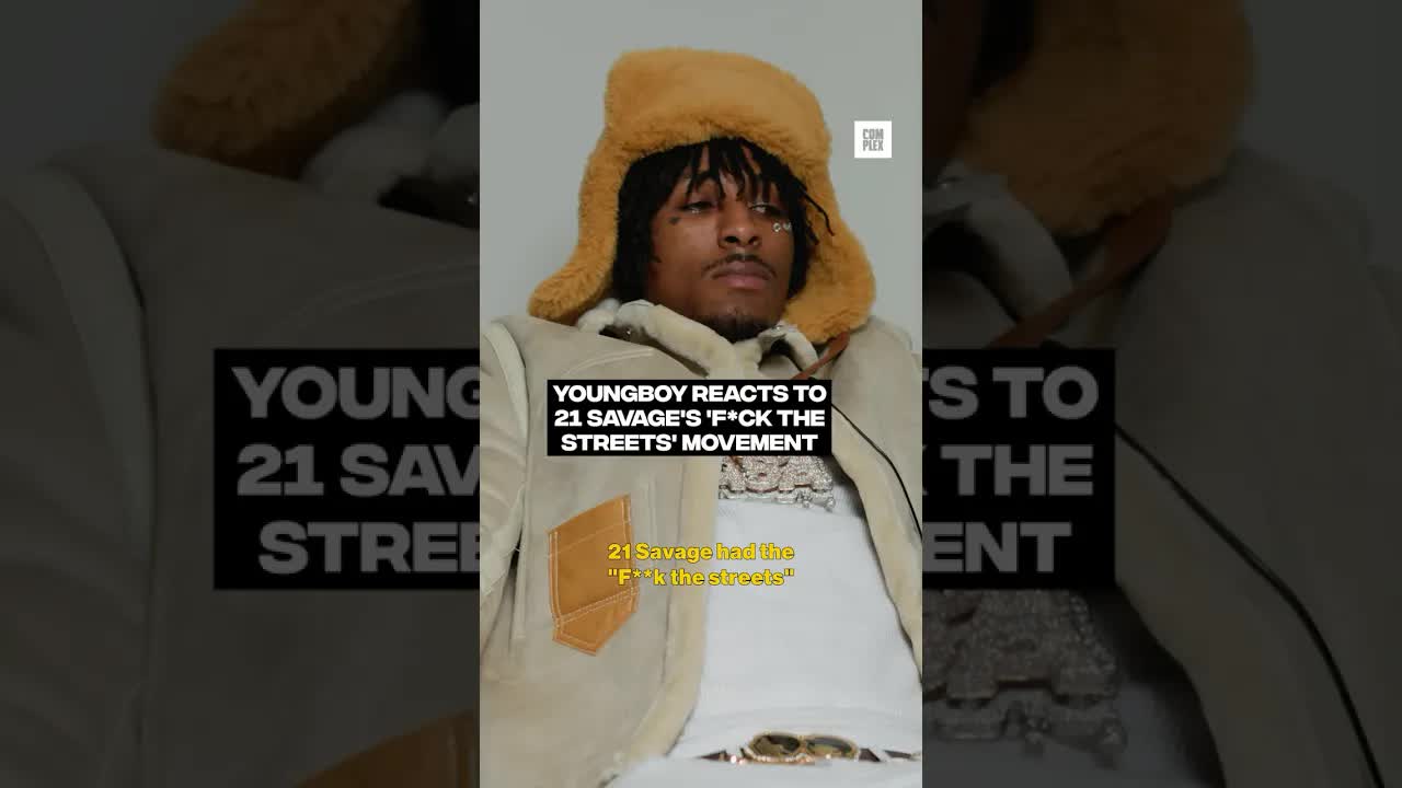 YoungBoy reacts to 21 Savage's "F*ck the Streets" movement