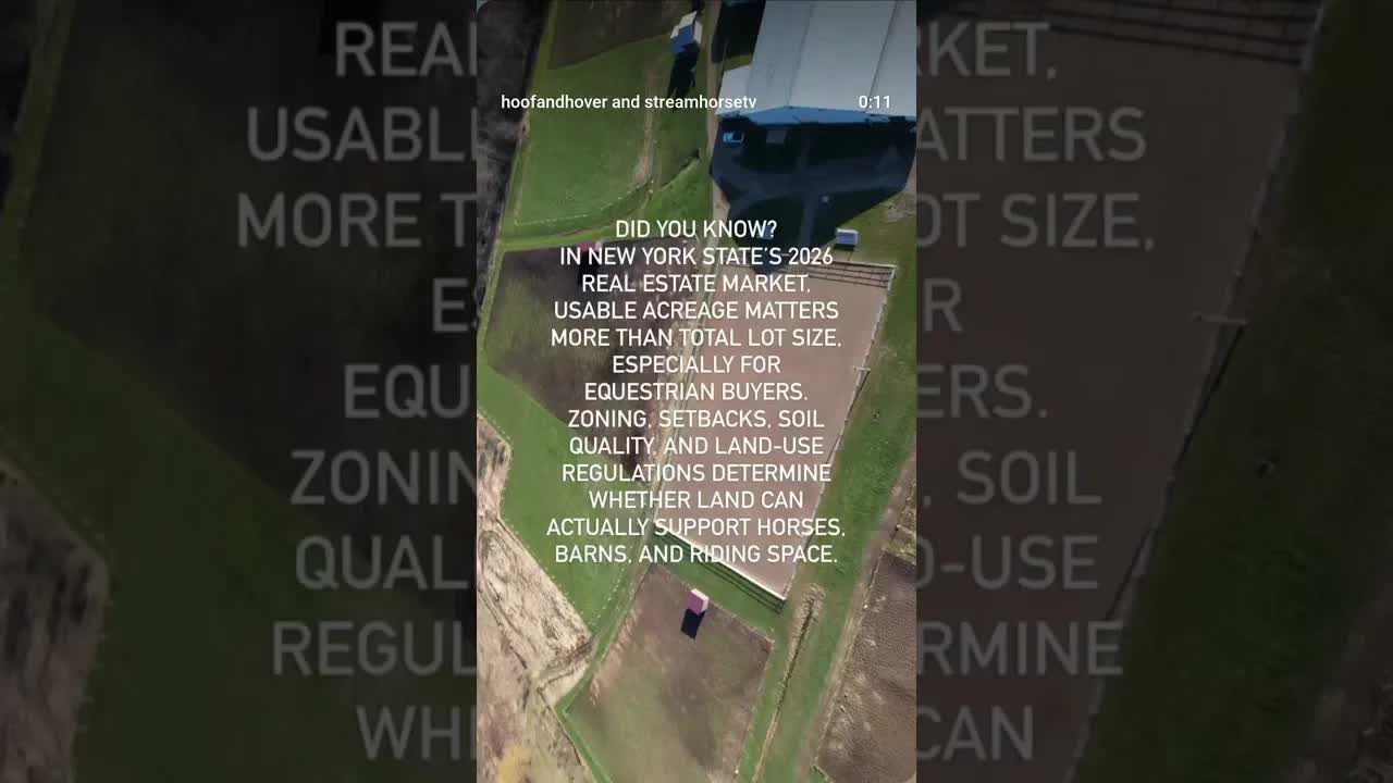 It’s not about how much land you own: it’s about what you’re legally allowed to do with it. 🏡