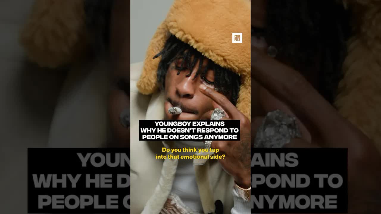 YoungBoy explains why he doesn't respond to people on songs anymore
