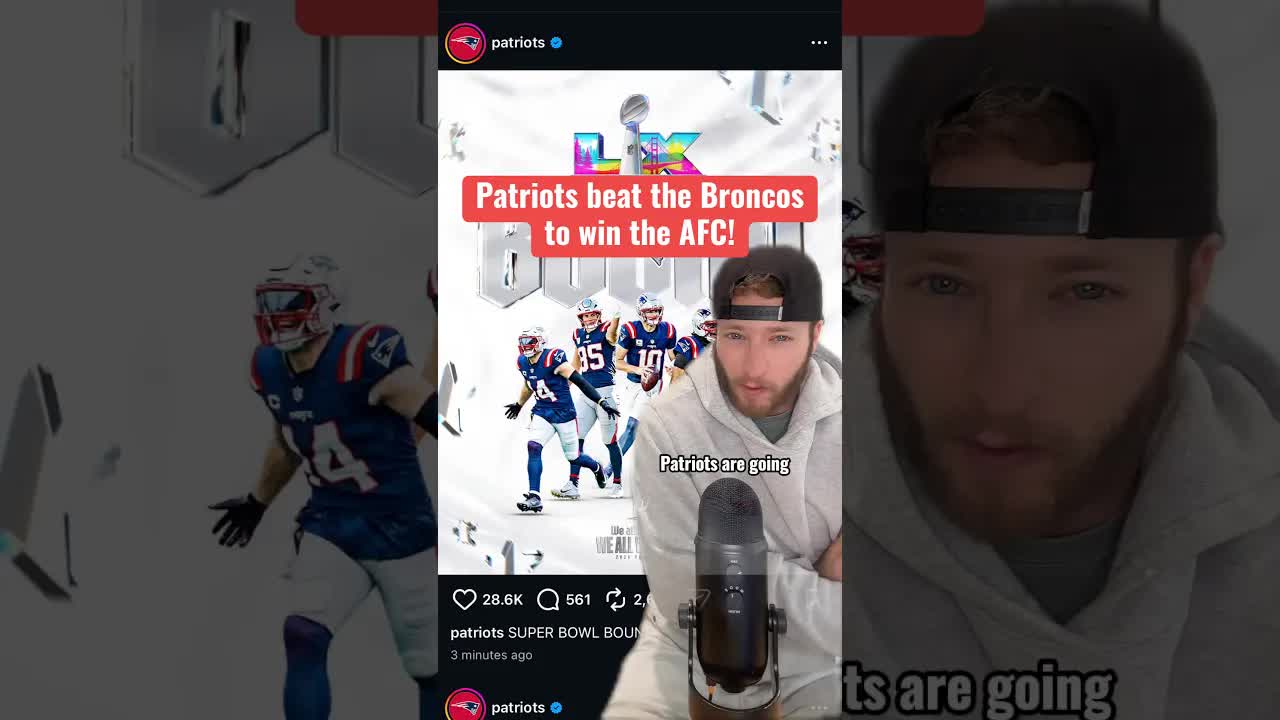 Patriots Advance to the Super Bowl 🏈