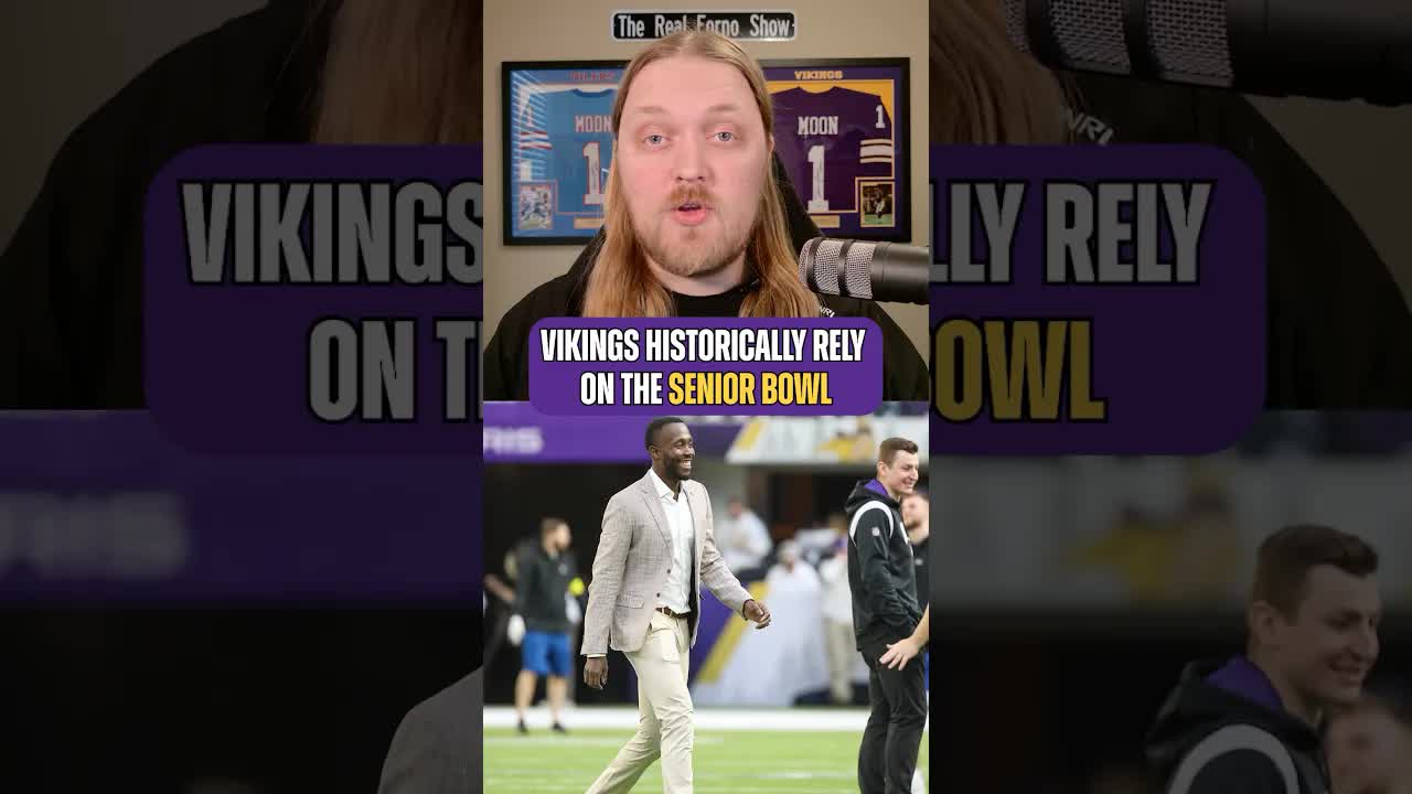 This is a big week for the #Vikings draft process. #minnesotavikings #nfldraft #seniorbowl #nfl
