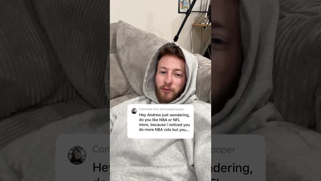 Do I like the NBA or NFL more?