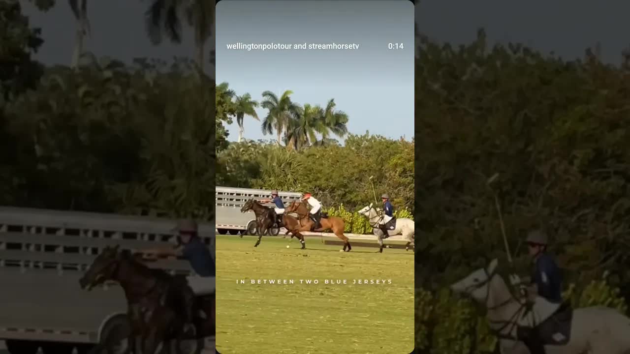 Showing horsepower and skill to tie this game up 🐎 @toritoruizj 💥 YLVISAKER CUP 2026