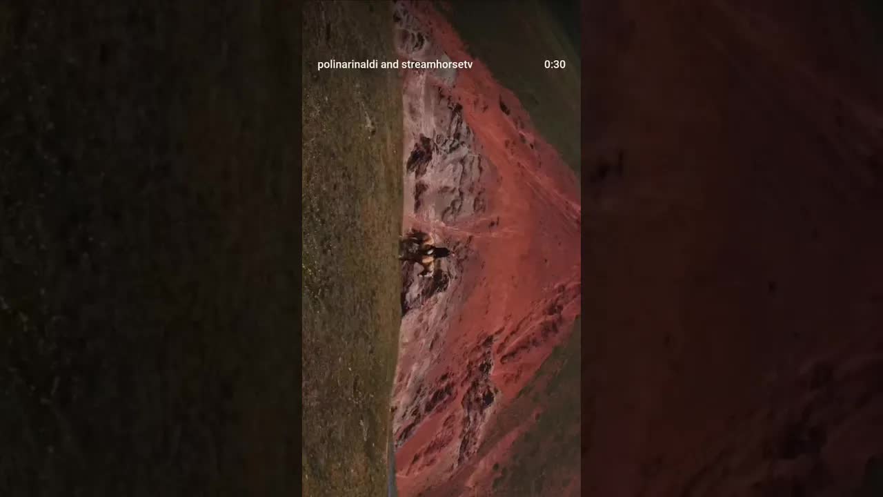 Only mountains can be better than mountains 🏔️🐎