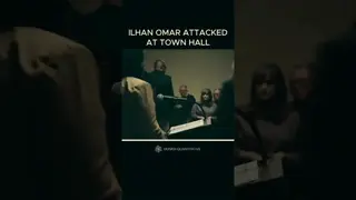 BREAKING: Representative Ilhan Omar was just attacked at her town hall