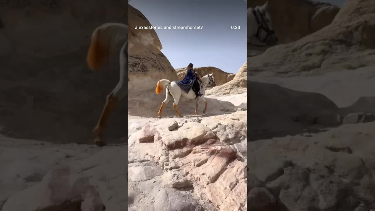 We gallop through beautiful Wadi Musa as horses wild hearts whisper secrets to the wind 🐎🐎🐎