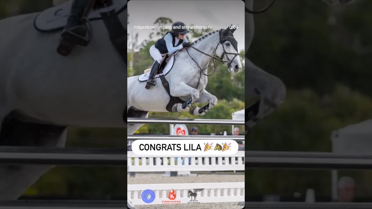 Firsts and growth are par for the course at The Ridge! Congrats Lila! 🎉🐴🎉
