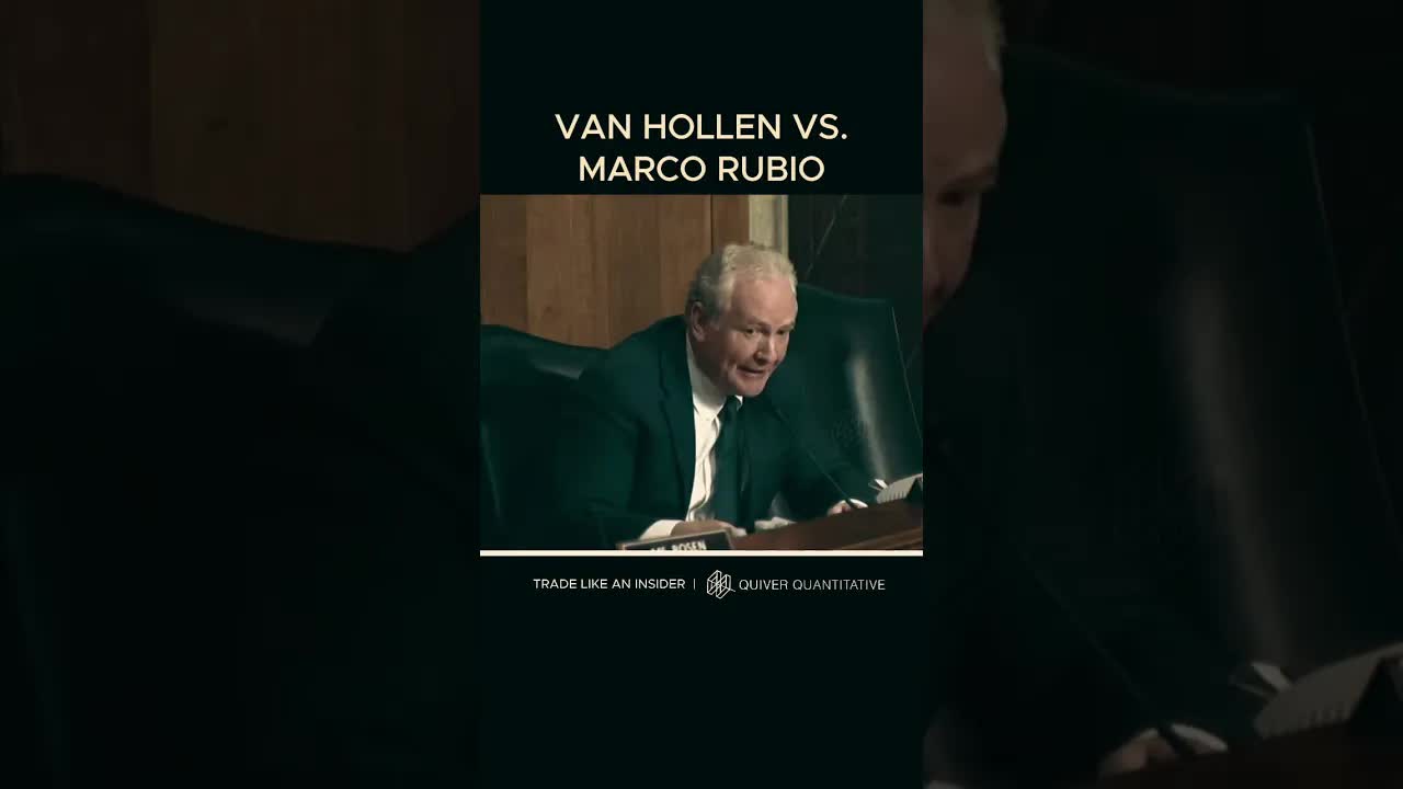 Senator Van Hollen just asked Rubio if he was with Trump when he discussed Venezuela with oil execs