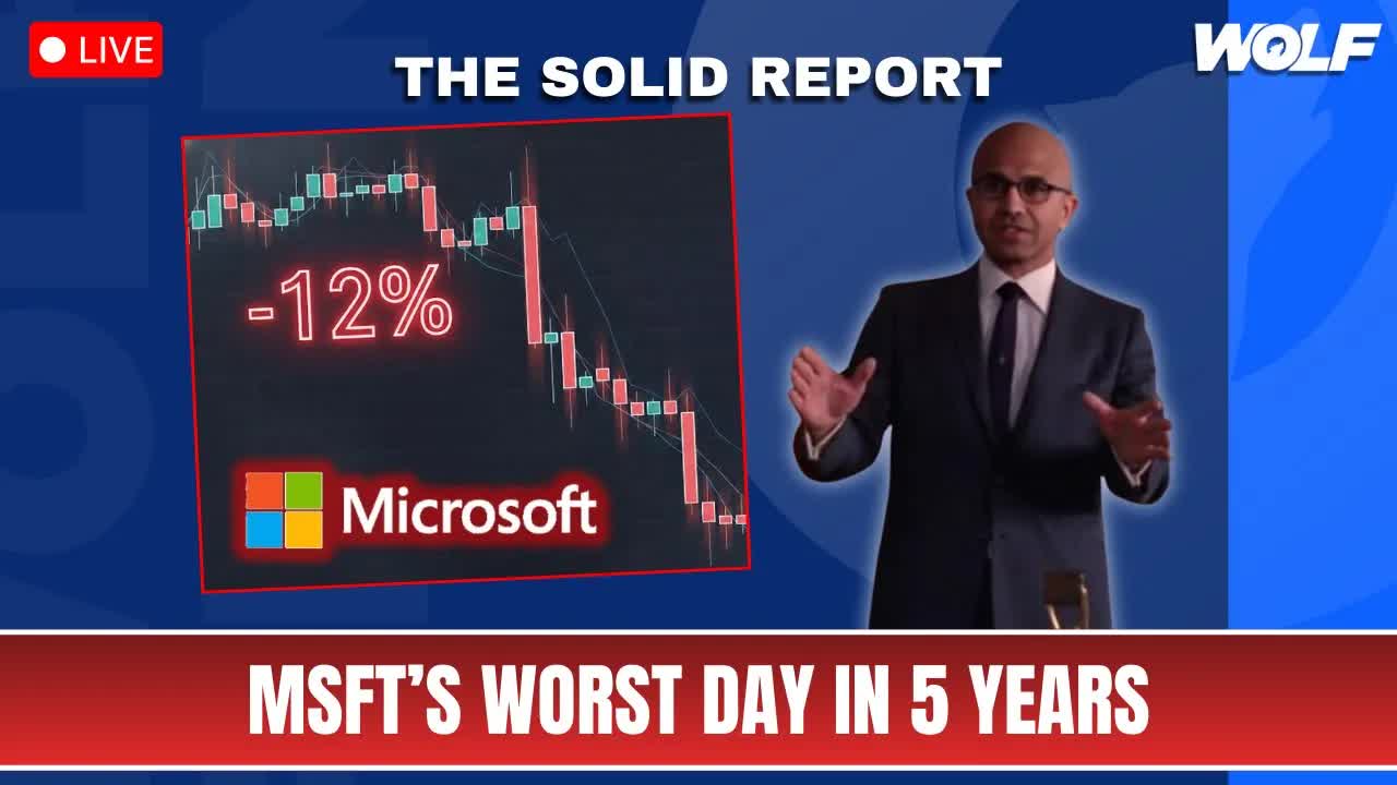 Microsoft’s WORST DAY In 5 Years | The Solid Report