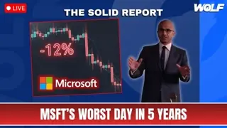Microsoft’s WORST DAY In 5 Years | The Solid Report