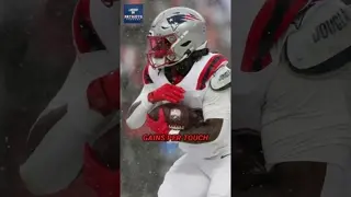 Rhamondre Stevenson is on an ABSOLUTE heater 👀 #rhamondrestevenson #patriots #nfl