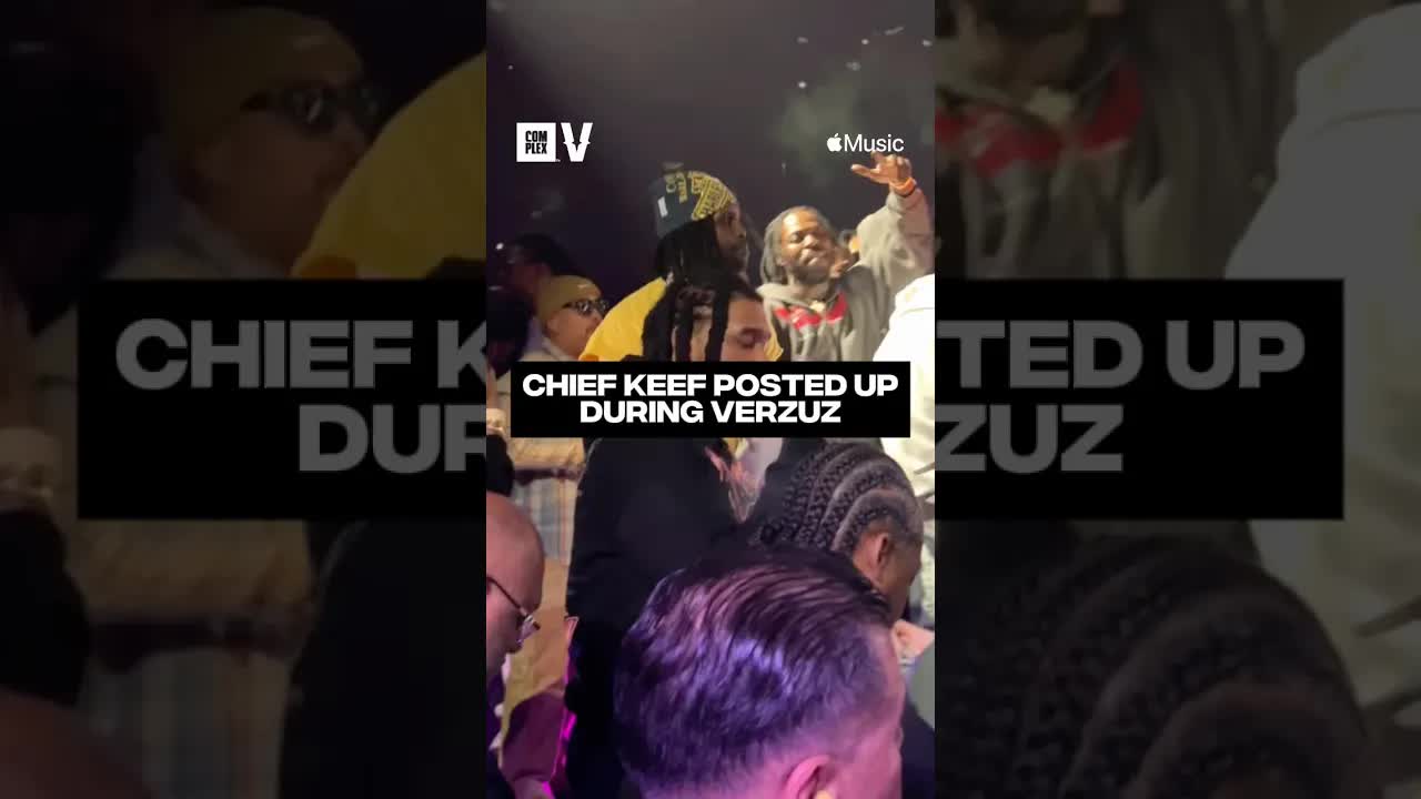 Chief Keef posted up during #VERZUZ