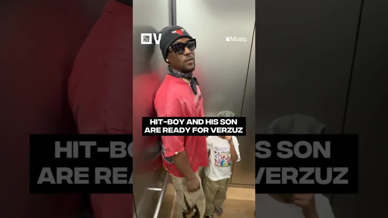 Hit-Boy and his son are ready for #VERZUZ