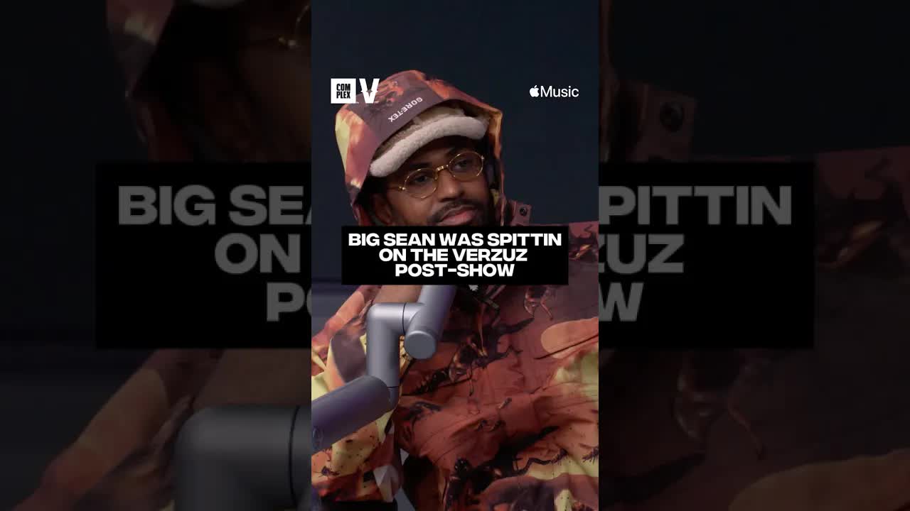 Big Sean was spittin’ on the #VERZUZ post-show
