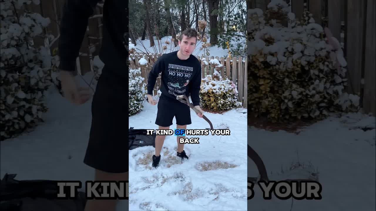 How To Shovel Snow Without Hurting Your Back