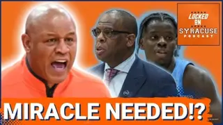 SHOCK: Syracuse Basketball Needs a MIRACLE | Can the 'Cuse UPSET North Carolina?