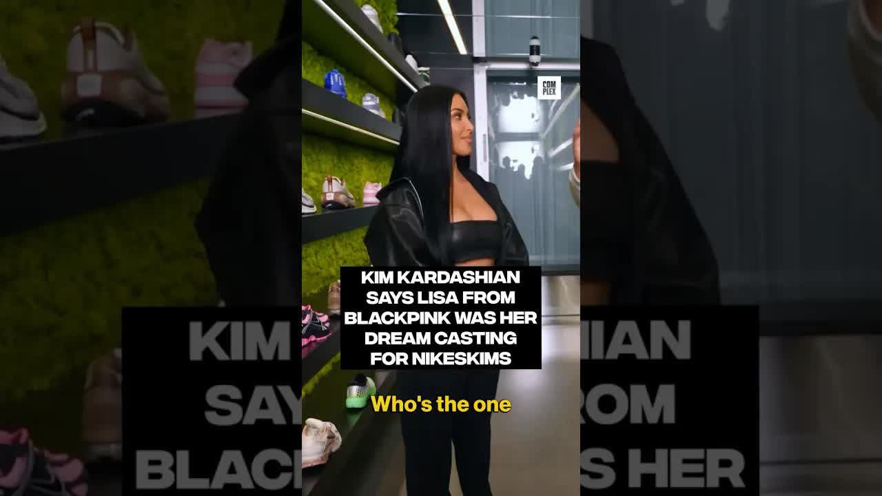 Blackpink's LISA was the perfect choice as the face of Kim K's latest NikeSKIMS campaign 🩰