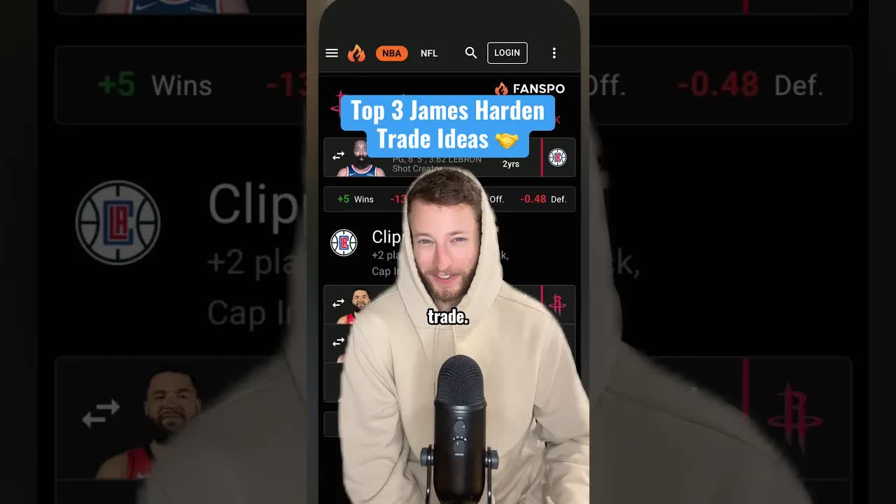 Clippers Looking to TRADE James Harden 👀