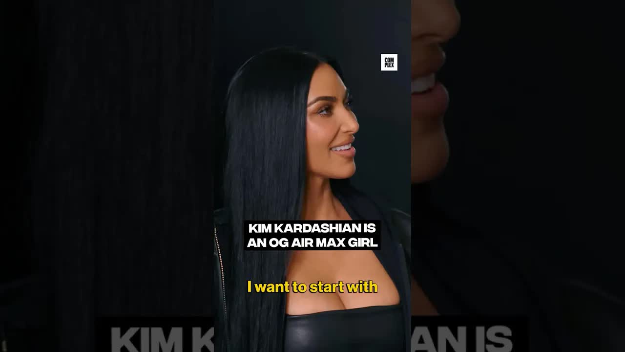 Kim Kardashian is an OG Air Max girl #SneakerShopping