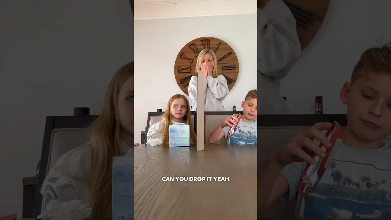 LYING CHALLENGE ROUND 2! Braxton VS Harper! 😝 #challenge #challenges #shorts