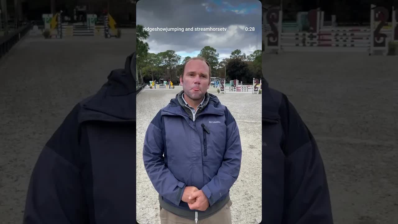 It’s all about the rideability 🐎 Costa Rica FEI Level 2 Juan de Diaz Alvarez is our course designer