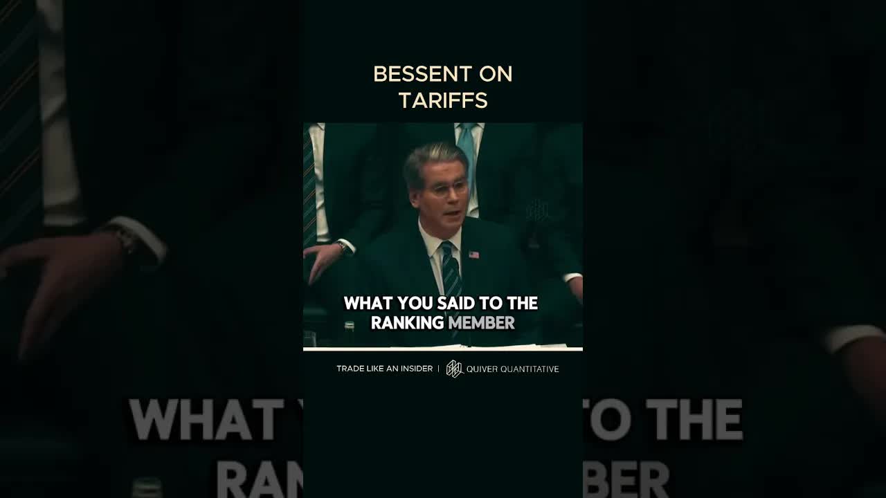 Secretary Bessent on Tariffs