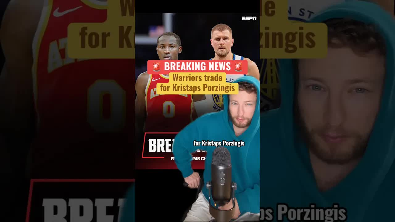 Kristaps Porzingis TRADED for Jonathan Kuminga!