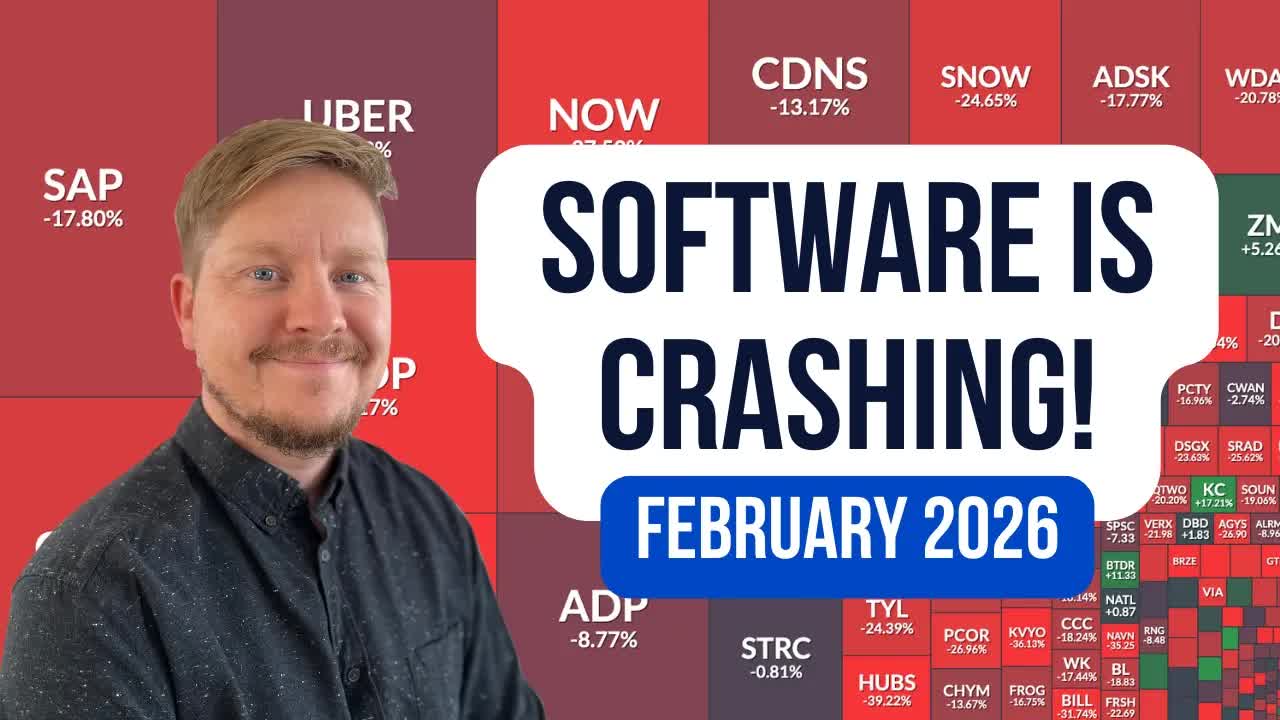 Software Stocks Are Crashing - What's Going On?