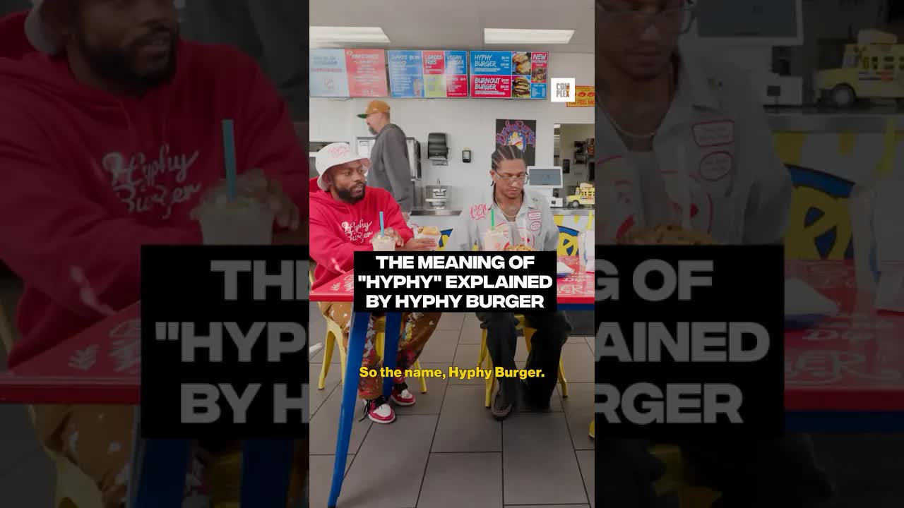 The meaning of "hyphy" explained by Hyphy Burger #FeaturedEats