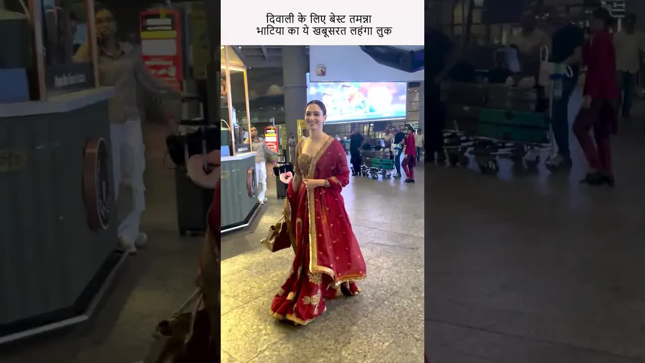 दिवाली के लिए बेस्ट तमन्ना भाटिया का ये खबूसरत लहंगा लुक #youtubeshorts #bollywood