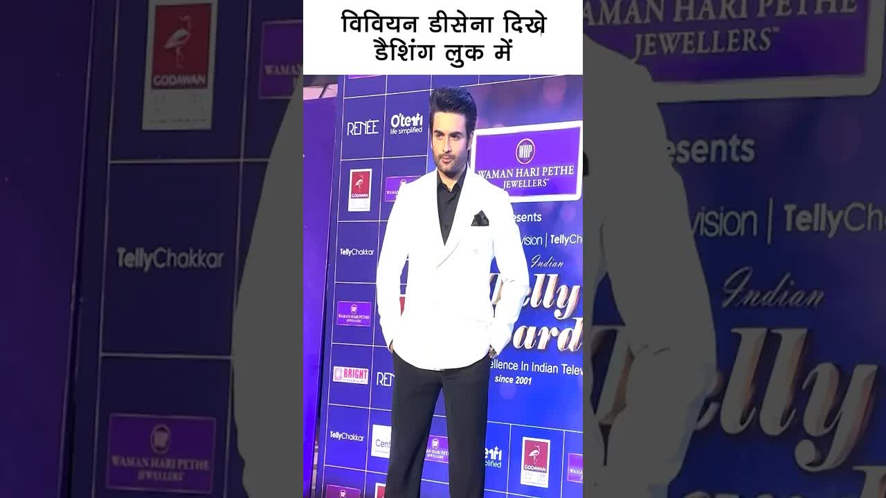 विवियन डीसेना दिखे डैशिंग लुक में #bollywood #biggboss