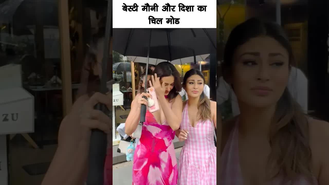 Mouni roy and Disha patani having fun together #bollywood #mouniroy #dishapatani #shortsvideo