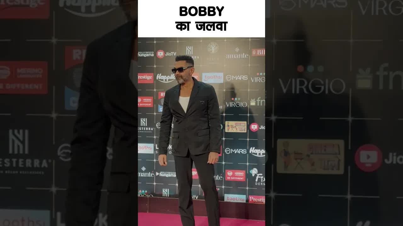 Bobby ka jalwa #bollywood #bobbydeol #shortsvideo