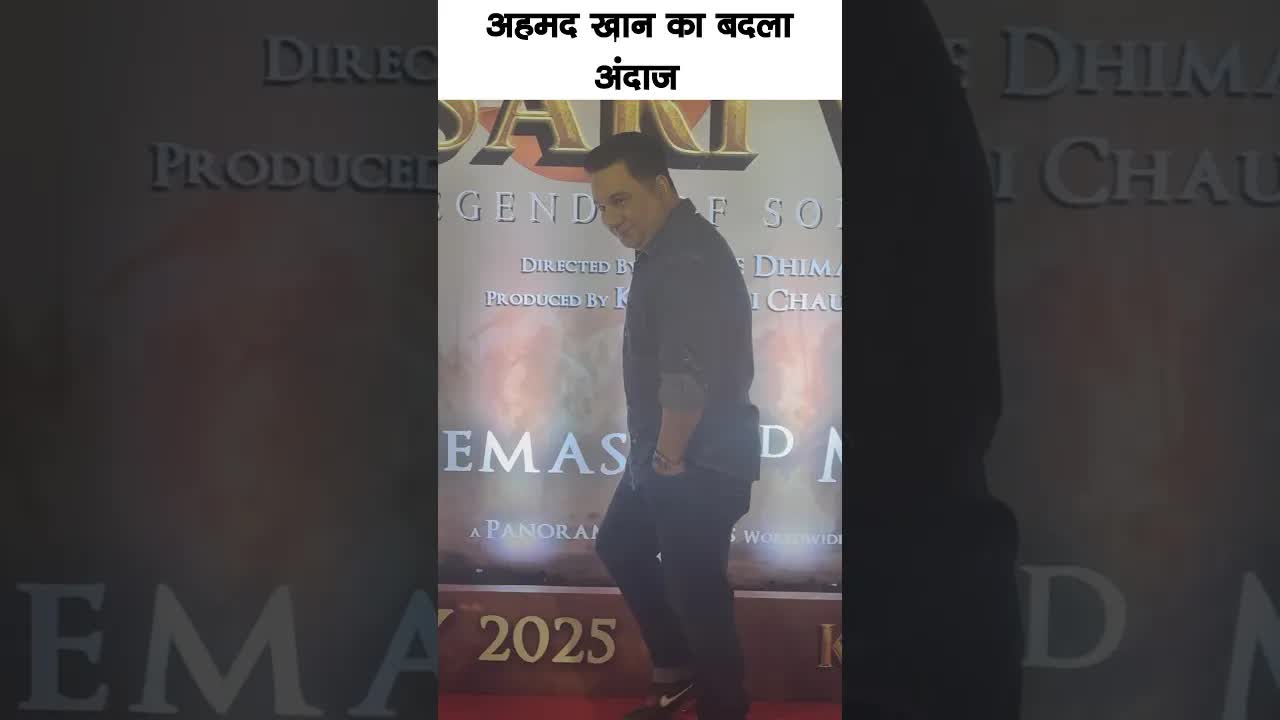 Ahmed khan different look #bollywood #ahmedkhan #shortsvideo
