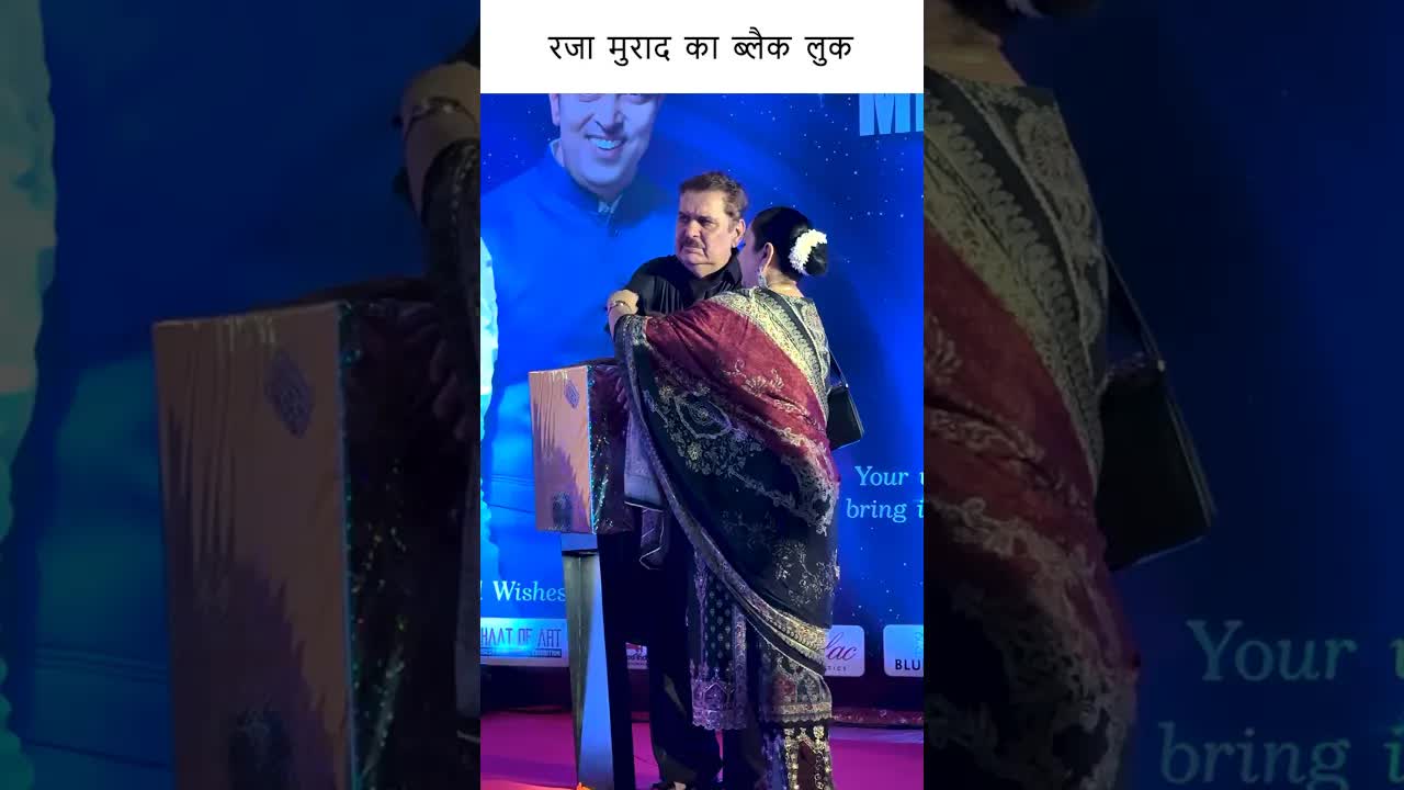 Raza Murad black look #bollywood #razamurad #shortsvideo