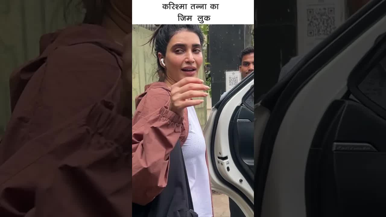 karishm tanna gym look #bollywood #karishmatanna #shortsvideo