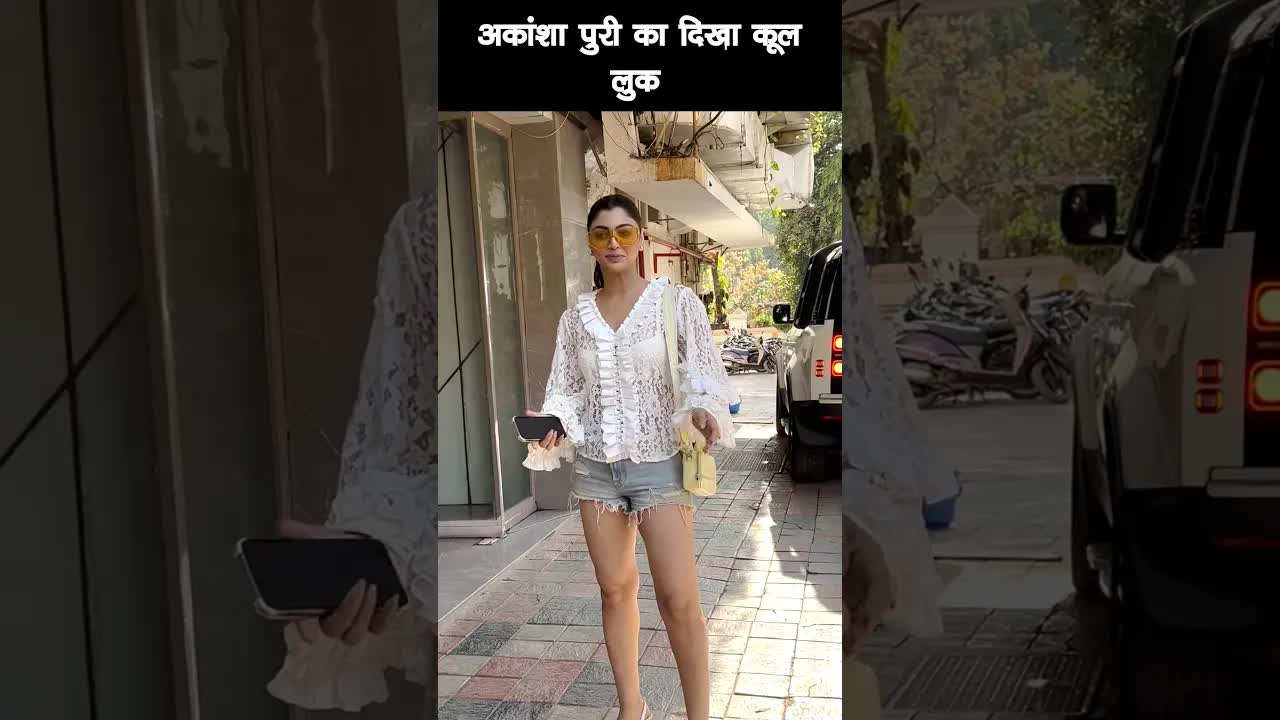 Akansha puri cool look #bollywood #akanshapuri #shortsvideo