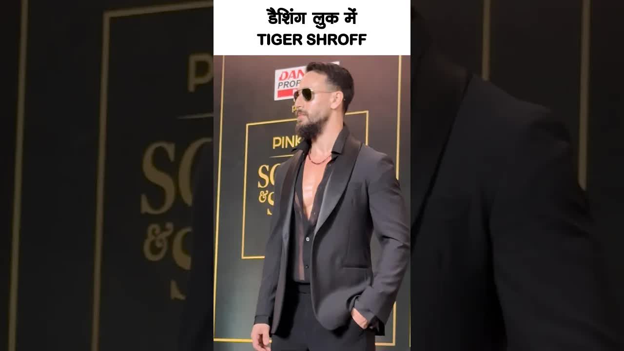 Tiger Shroff dashing look #bollywood #tigershroff #shortsvideo