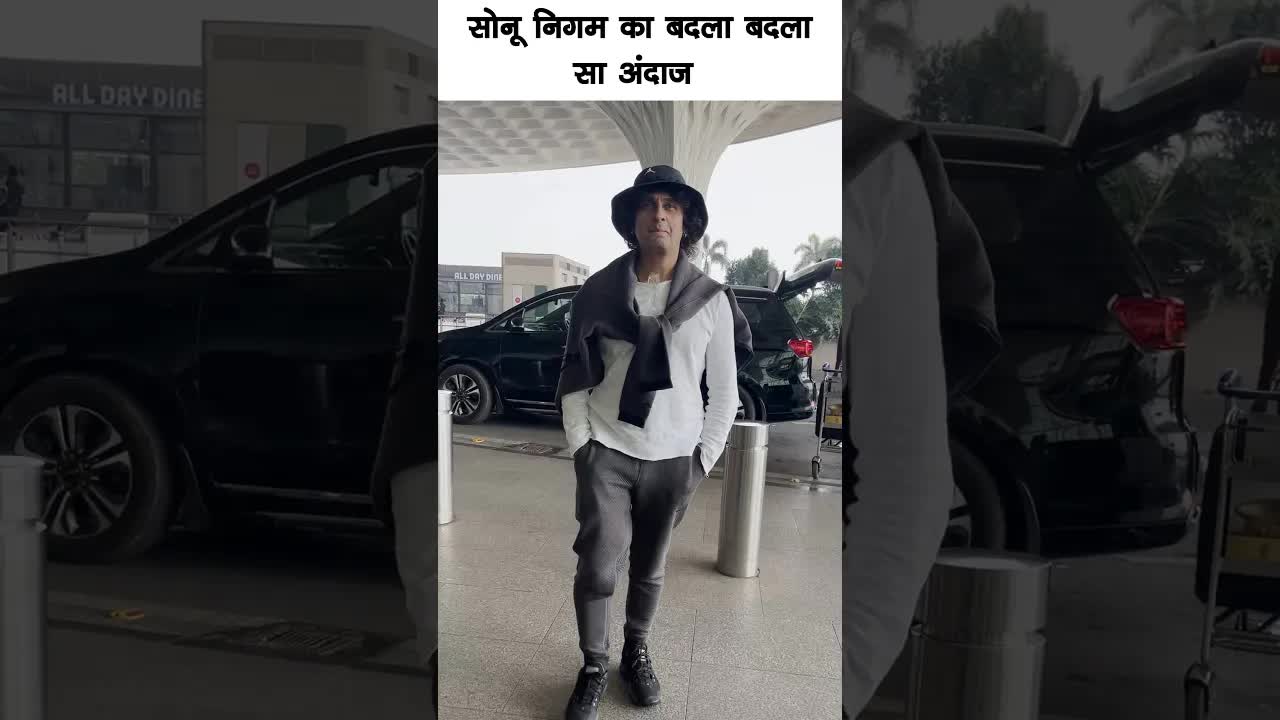 Sonu Nigam different look #bollywood #sonunigam #shortsvideo