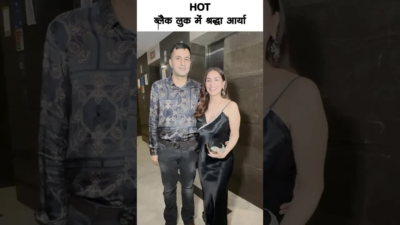 Shradhha Arya hot black look #bollywood #shradhha #shortsvideo