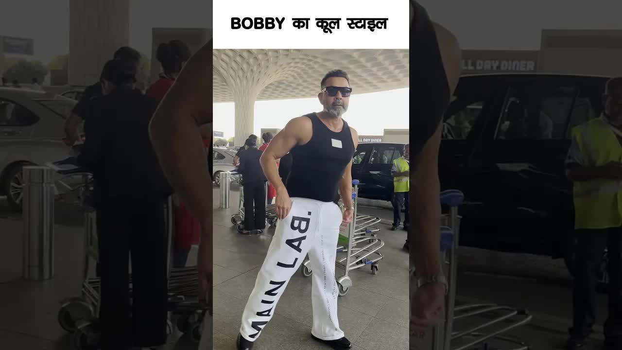 Bobby Deol cool look #bollywood #bobbydeol #shortsvideo